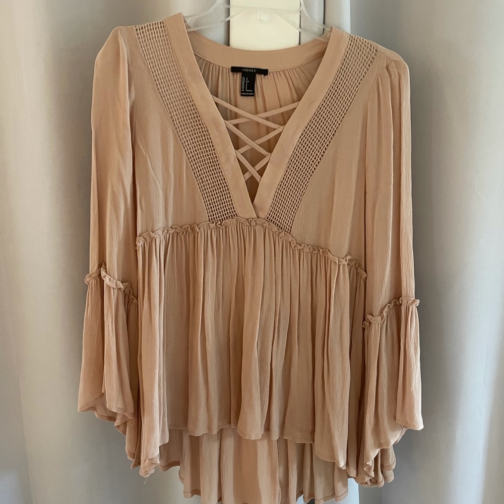 Size Small, Forever 21, loose style blouse